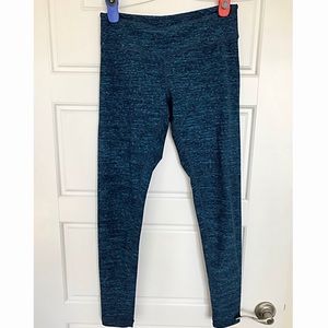 Nordstrom Zella blue patterned leggings